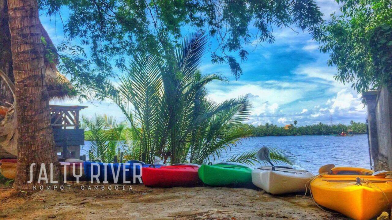 Salty River Resort Kampot Exterior foto